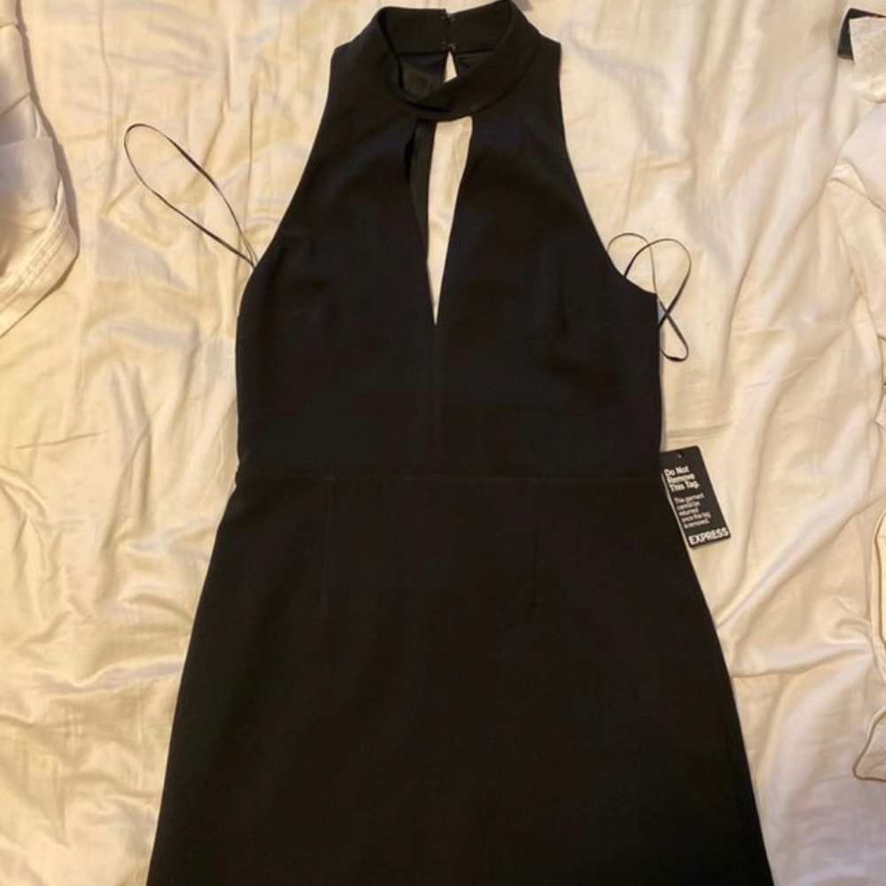 Express Black Cocktail Dress